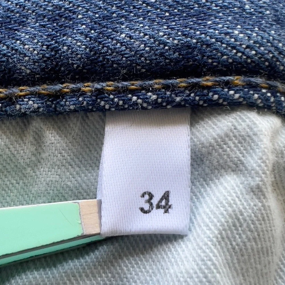 Closed A Better Blue Candiani Italian Denim Slim Jeans Medium Wash C32105-0E9-3S - Picture 15 of 16